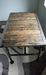 Reclaimed Distressed Dining Table with Pipe legs Pub Height Counter Height