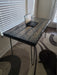 Handmade Tortured Old Growth Style Custom Desk Chunky Wood Reclaimed Distressed with Hairpin legs
