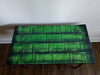 Alien Green Reclaimed Distressed Industrial Wood Desk with hairpin legs