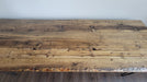 Alive Edge Reclaimed Distressed Dining Table with Hairpin Legs with Live Edges