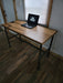 Rustic Industrial Desk with Heavy Duty Pipe Legs