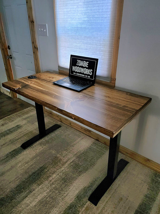 Sit Stand Desk with Electric Stand