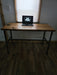 Rustic Industrial Desk with Heavy Duty Pipe Legs