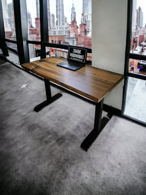 Sit Stand Desk with Electric Stand