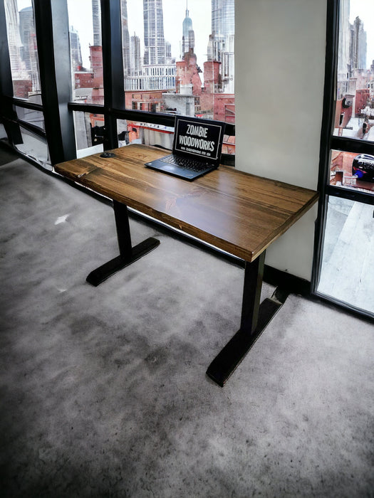 Sit Stand Desk with Electric Stand