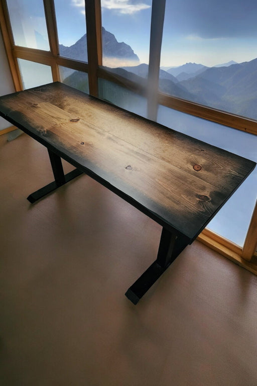 Zombie Any Size Sunburst Sit Stand Desk with Electric Adjustable Stand /Base