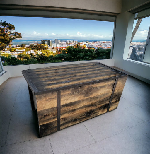 Add to Any Order. Front Desk Panel. Reclaimed Distressed. Gothic Style