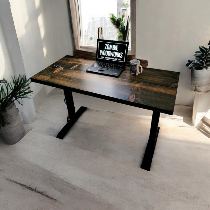 Sit Stand Desk with Electric Stand
