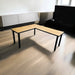 Any Size - Handmade L-Shaped Desk Reclaimed Distressed with 2x2 legs and free shipping