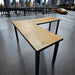 Any Size - Handmade L-Shaped Desk Reclaimed Distressed with 2x2 legs and free shipping