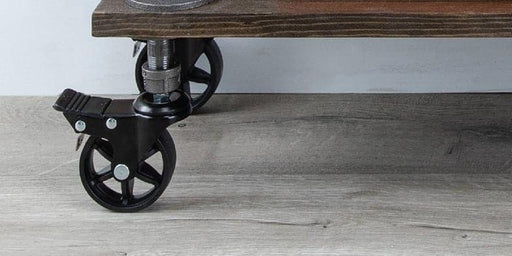 Casters to add to any pipe leg table or desk