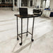 Unhinged Wood Desk Custom Sizes Reclaimed Distressed with Hairpin Legs