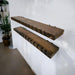 Savaged Notch Shelf - Single Wall Shelf - Everything to Mount to Drywall or Wood