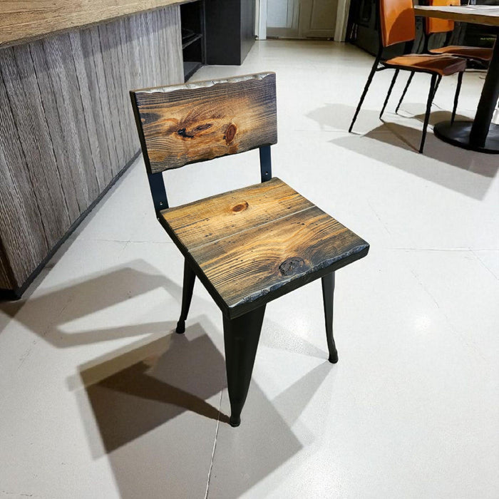 Tortured Chairs Reclaimed Distressed Stool Counter Height Bar Height Dining Comfortable Industrial Design