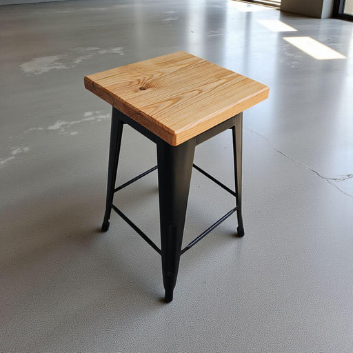 Stools /Dining Seats Comfortable Industrial Design made with Reclaimed Distressed Wood Counter or Bar Height