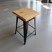 Stools /Dining Seats Comfortable Industrial Design made with Reclaimed Distressed Wood Counter or Bar Height