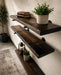 Tortured Single Plank Pipe Shelf - Everything Included to Mount to Drywall or Wood