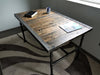 Clearance Sale! Reclaimed Distressed Desk with Pipe legs, well built, Quality, Character, Customizable.