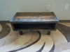 Clearance Sale! Industrial Coffee, Side Table, TV Stand, Shoe Bench Reclaimed Distressed Wood with 2x2 legs