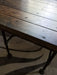 Clearance Sale! Reclaimed Distressed Wooden Dining Table with Pipe legs Pub Height Counter Height