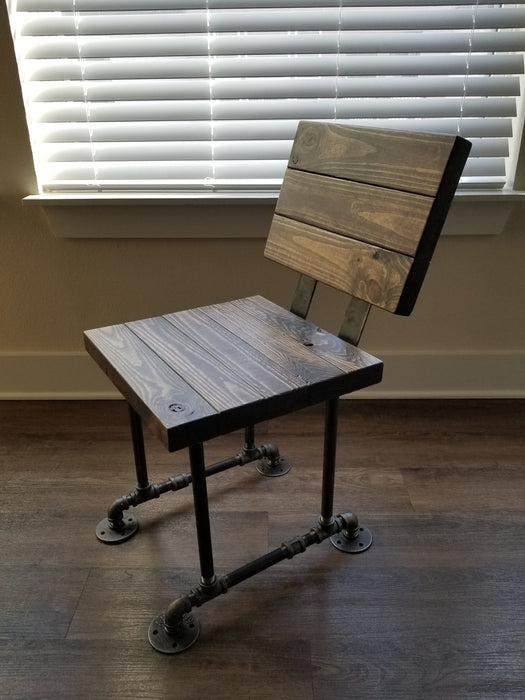 Industrial Chair / Stool with Pipe Legs any size or height
