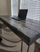 Clearance Sale! Tortured Old Growth Style Custom Desk Chunky Wood Reclaimed Distressed with Hairpin legs