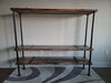 Clearance Sale! Entertainment Center made with Reclaimed Distressed Wood