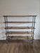 Clearance Sale! Industrial Bookcase made with Reclaimed Distressed Wood and Iron Pipes