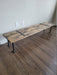 Clearance Sale! Reclaimed Distressed Custom Industrial Bench, Sofa Table. Hallway Table, wood, Iron Pipe legs, Lots of Character.