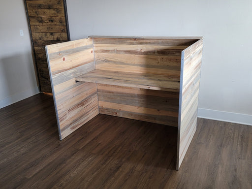 Solid Wood Reception Desk