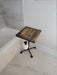 Industrial Toilet Paper Holder Reclaimed Distressed Wood and Iron Pipes / Bathtub & Shower Table