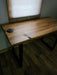 Rustic Industrial Desk with U shaped Legs