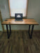 Rustic Industrial Desk with U shaped Legs