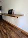 Rustic Simple Floating Murphy Desk. Strong. Sturdy. Folding Desk