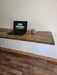 Rustic Simple Floating Murphy Desk. Strong. Sturdy. Folding Desk